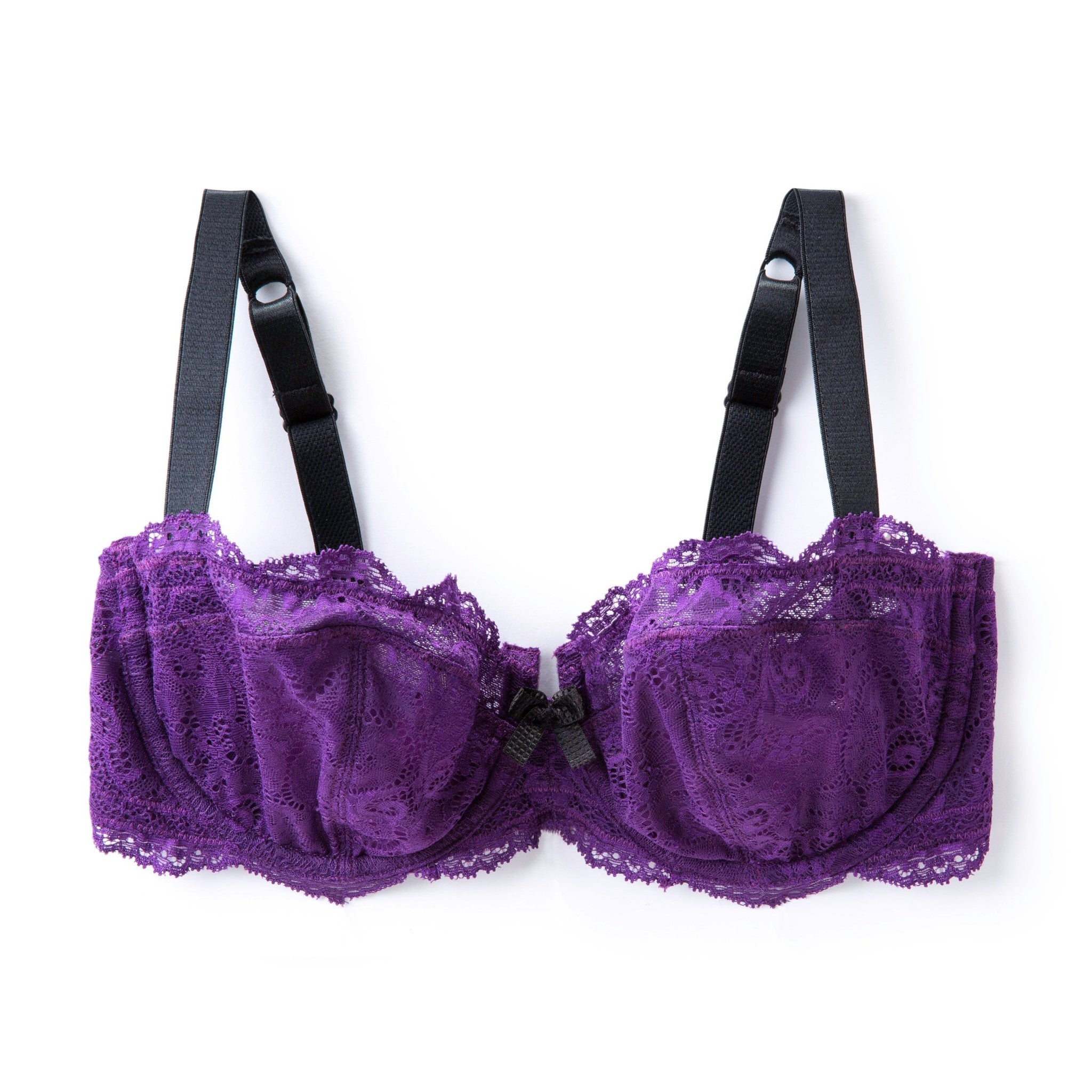 Lace Balconet (EF Cups) Bra in (36E)
