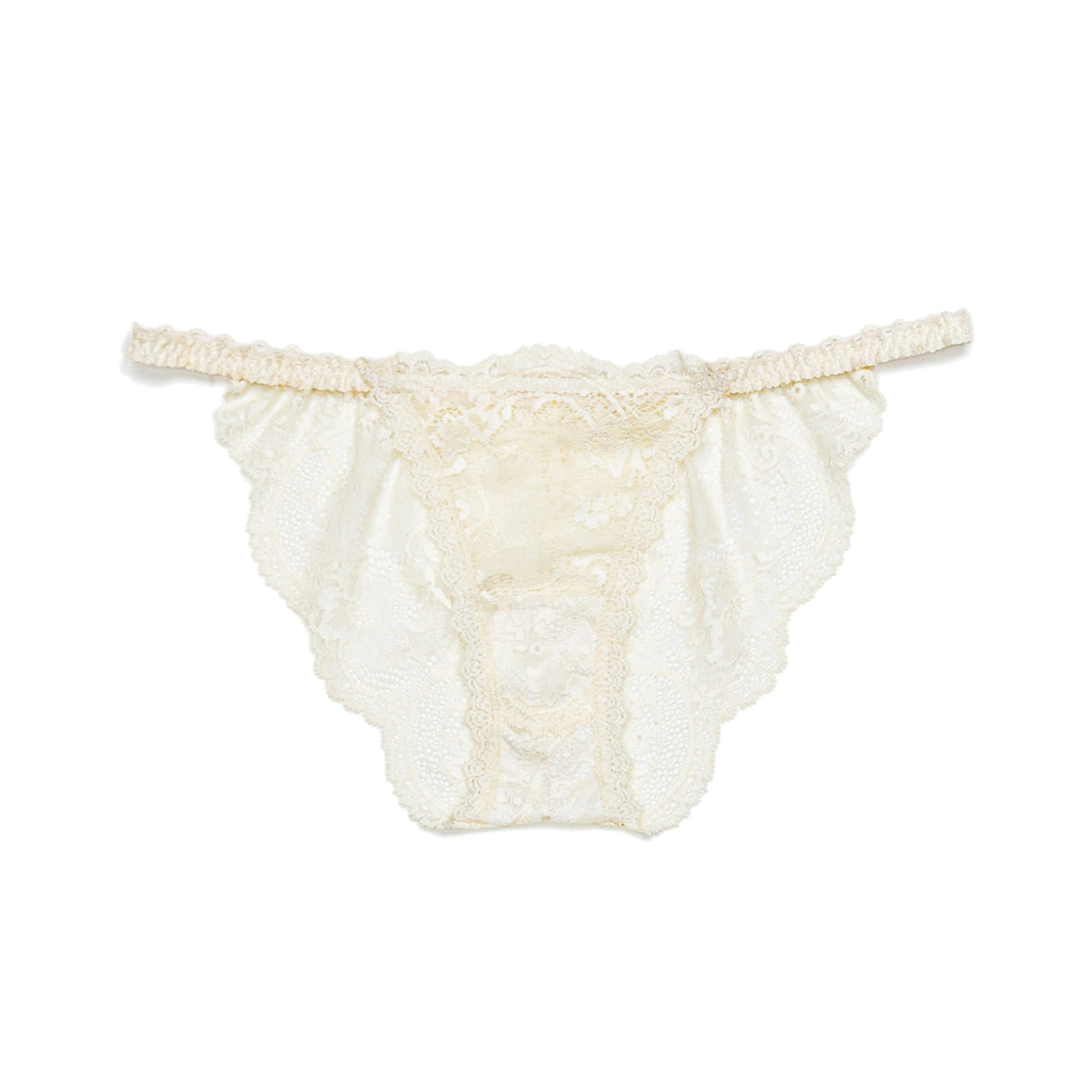 Lace Bikini Panty in Ivory (MD)