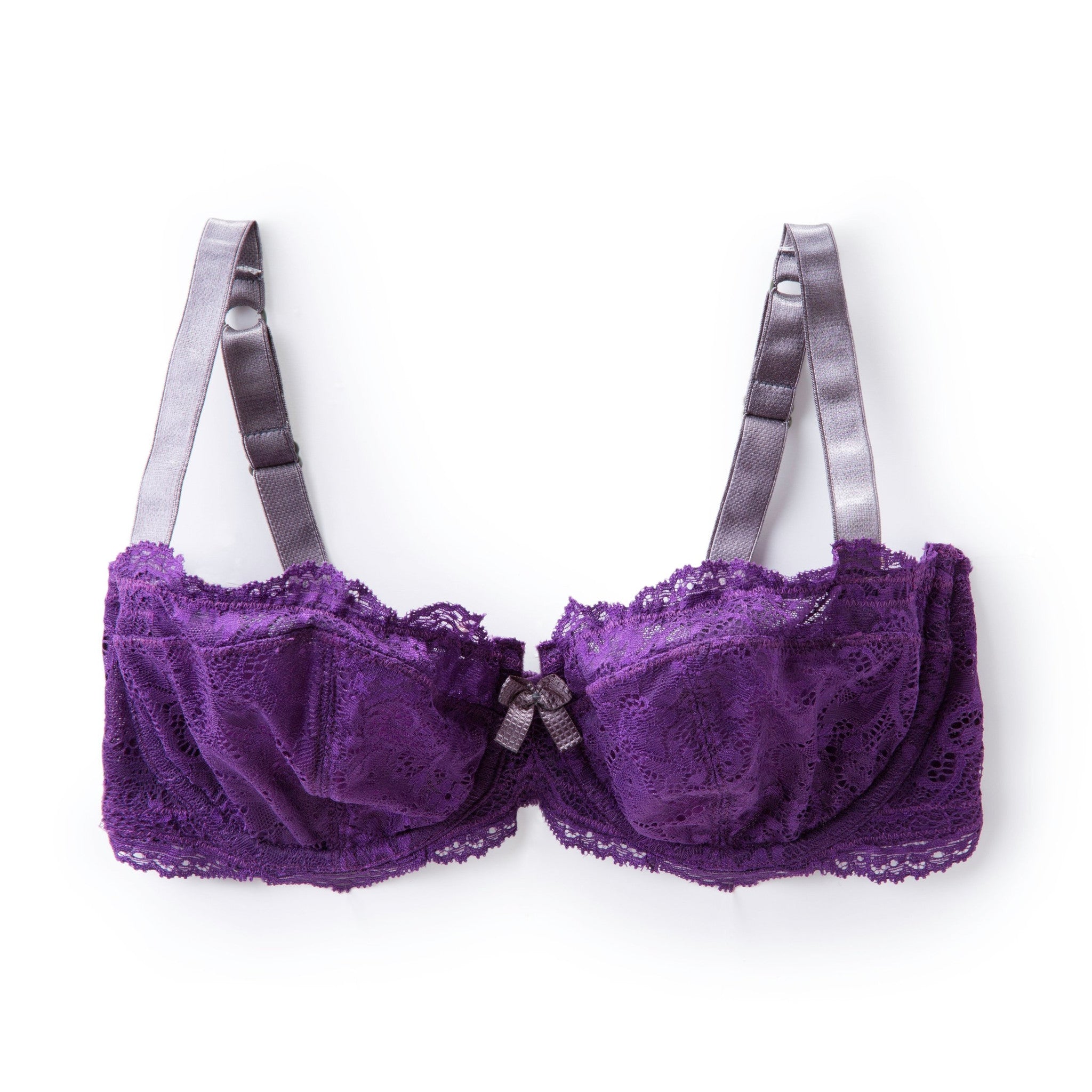 Lace Balconet (EF Cups) Bra in (36D)