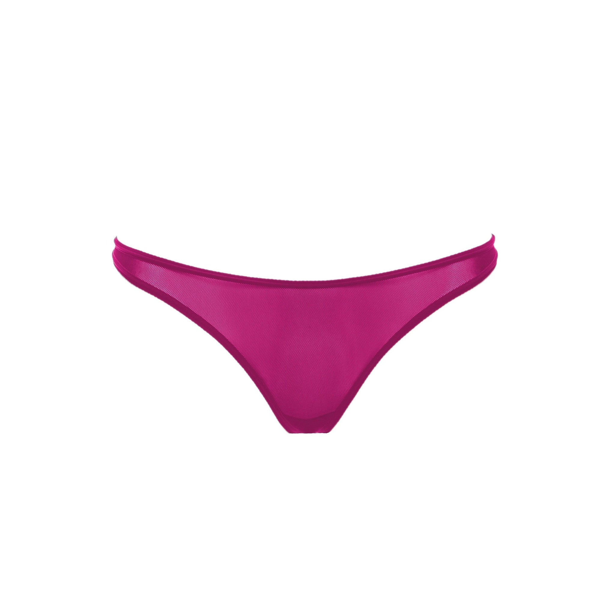 Mesh Thong Panty in Pink (MD)