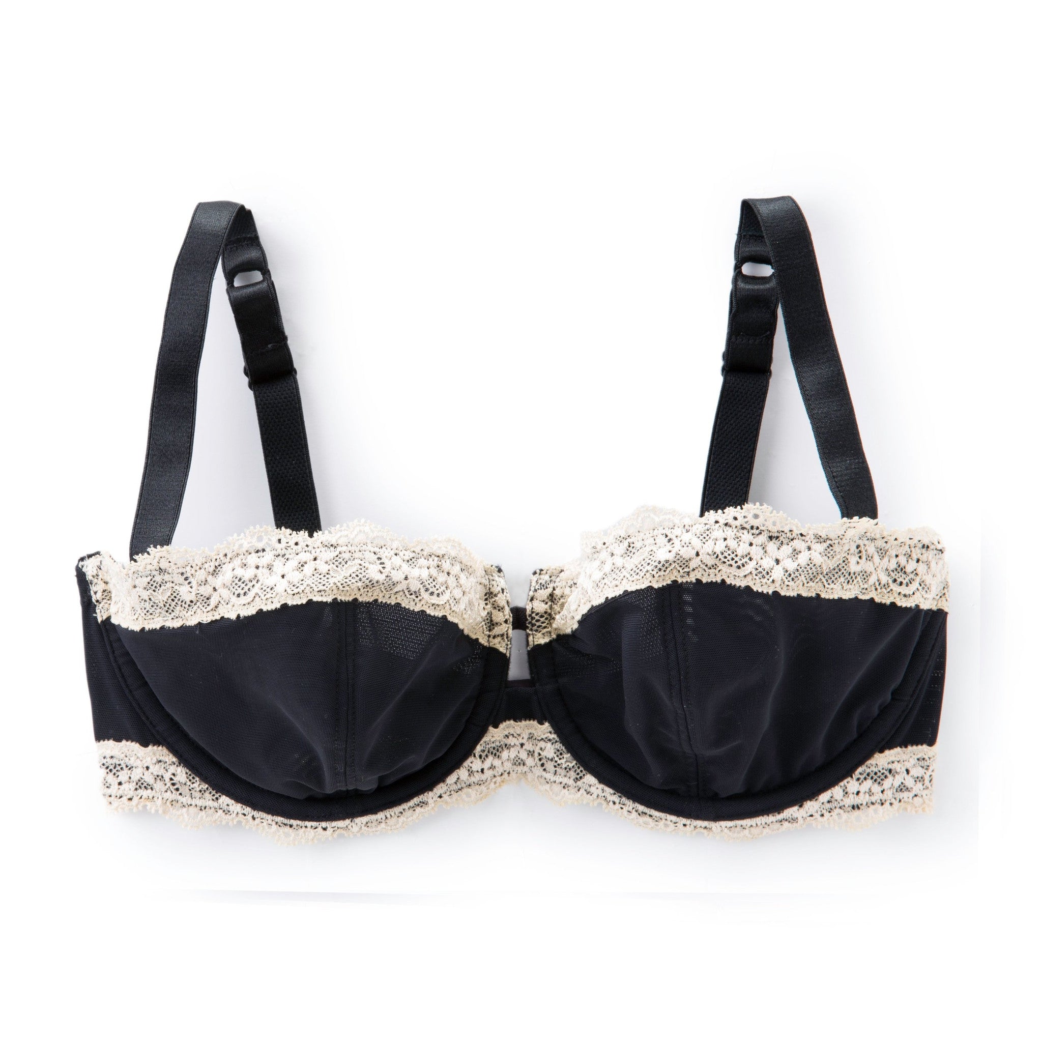 Mesh Demi Bra in (34E)