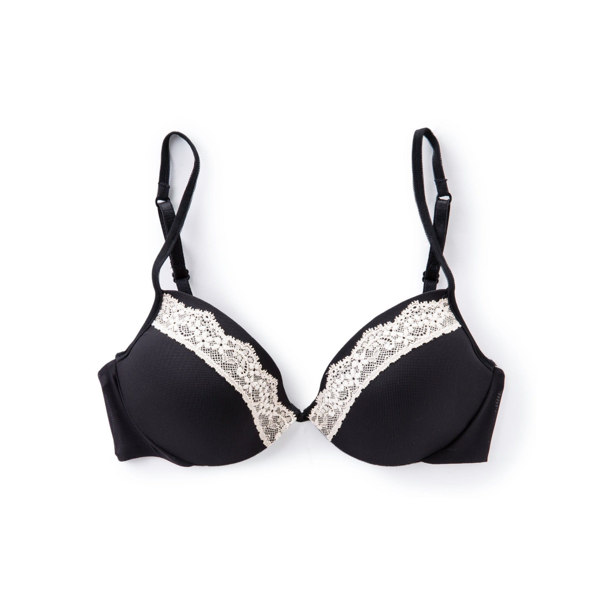 Mesh Plunge Bra in (34A)