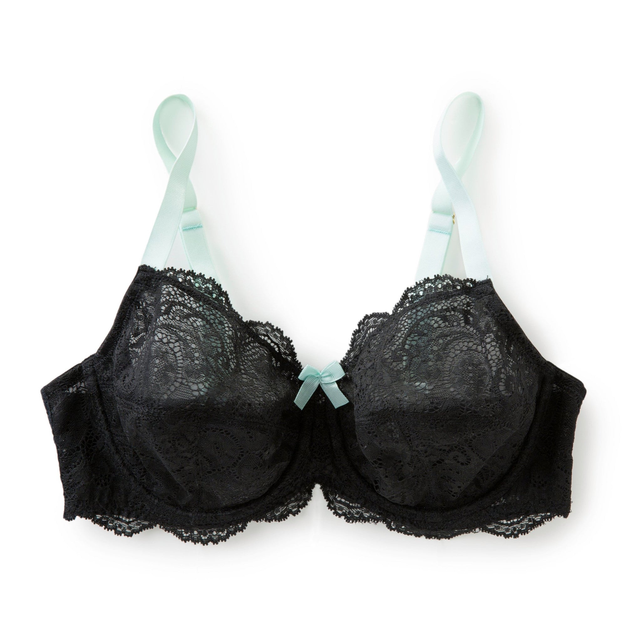 Lace   (FG Cups) Bra in Aqua Mint (38D)