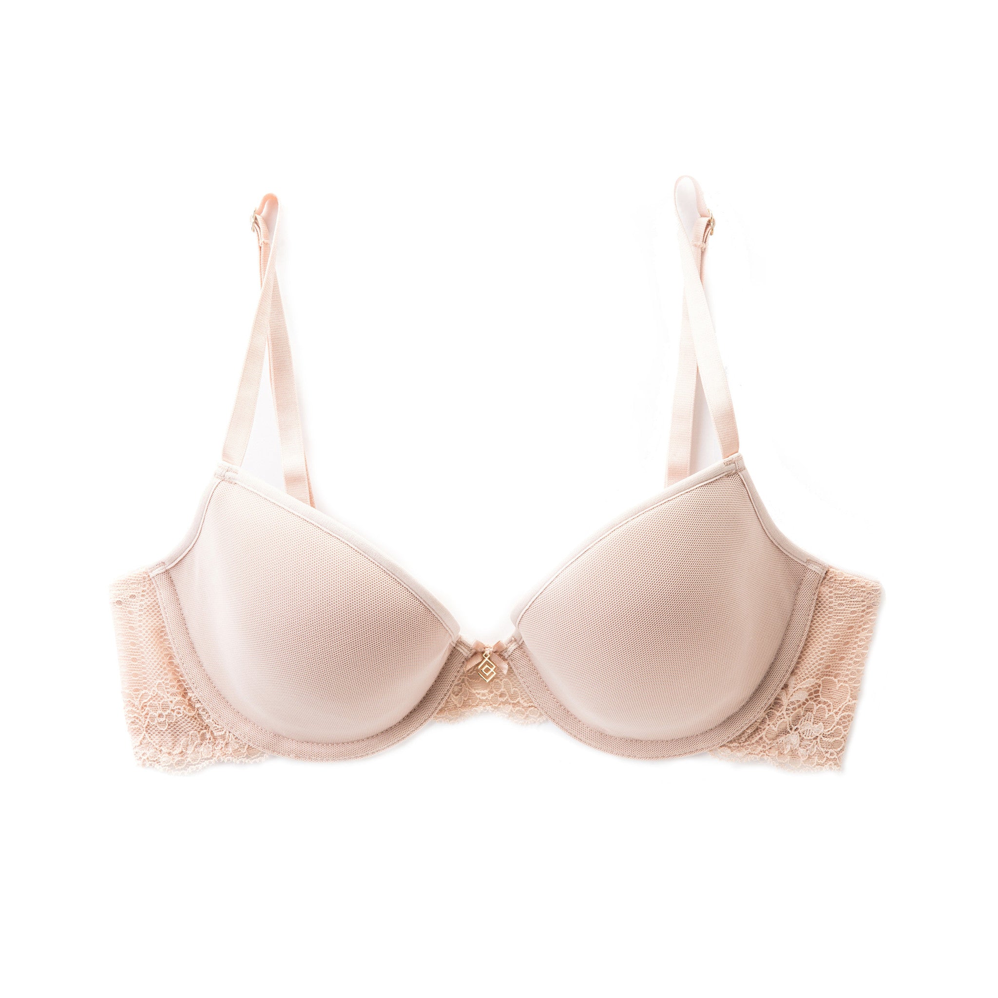 Feather  Spacer Bra in Nude (32C)