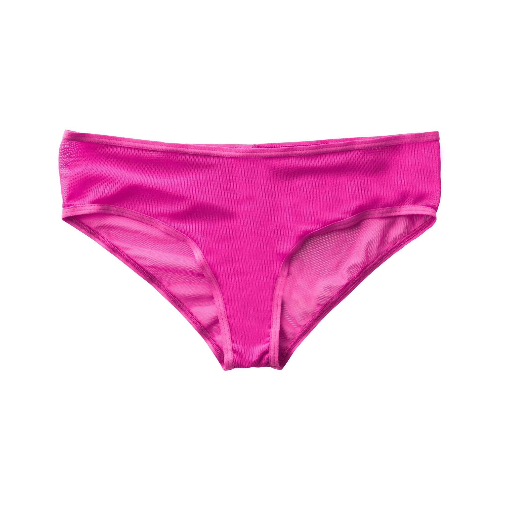 Mesh Boyshort Panty in Pink (MD)